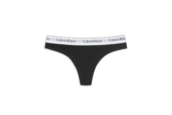 Calcinha Fio Dental Modern Cotton - Preto