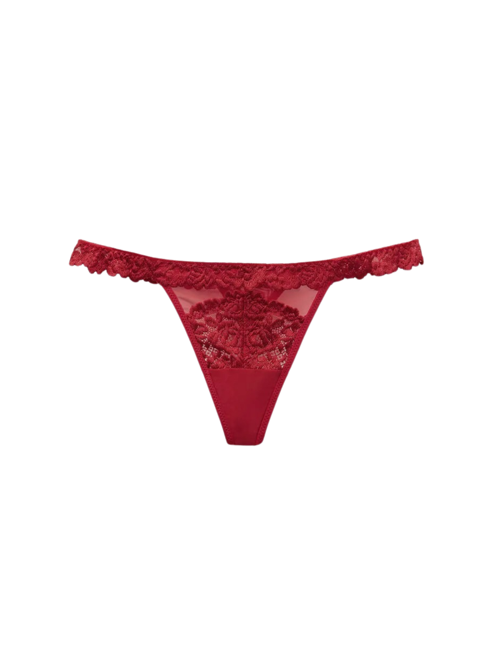Calcinha Fio Dental Pretty Flowers Vermelho Intimissimi