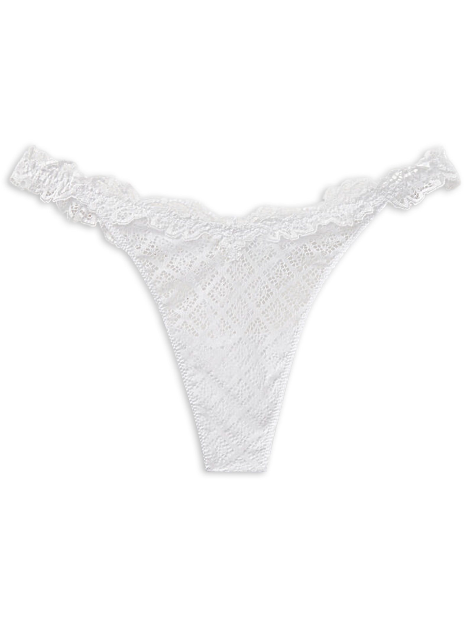 Calcinha Fio Dental Sophisticated Allure Branco Calzedonia