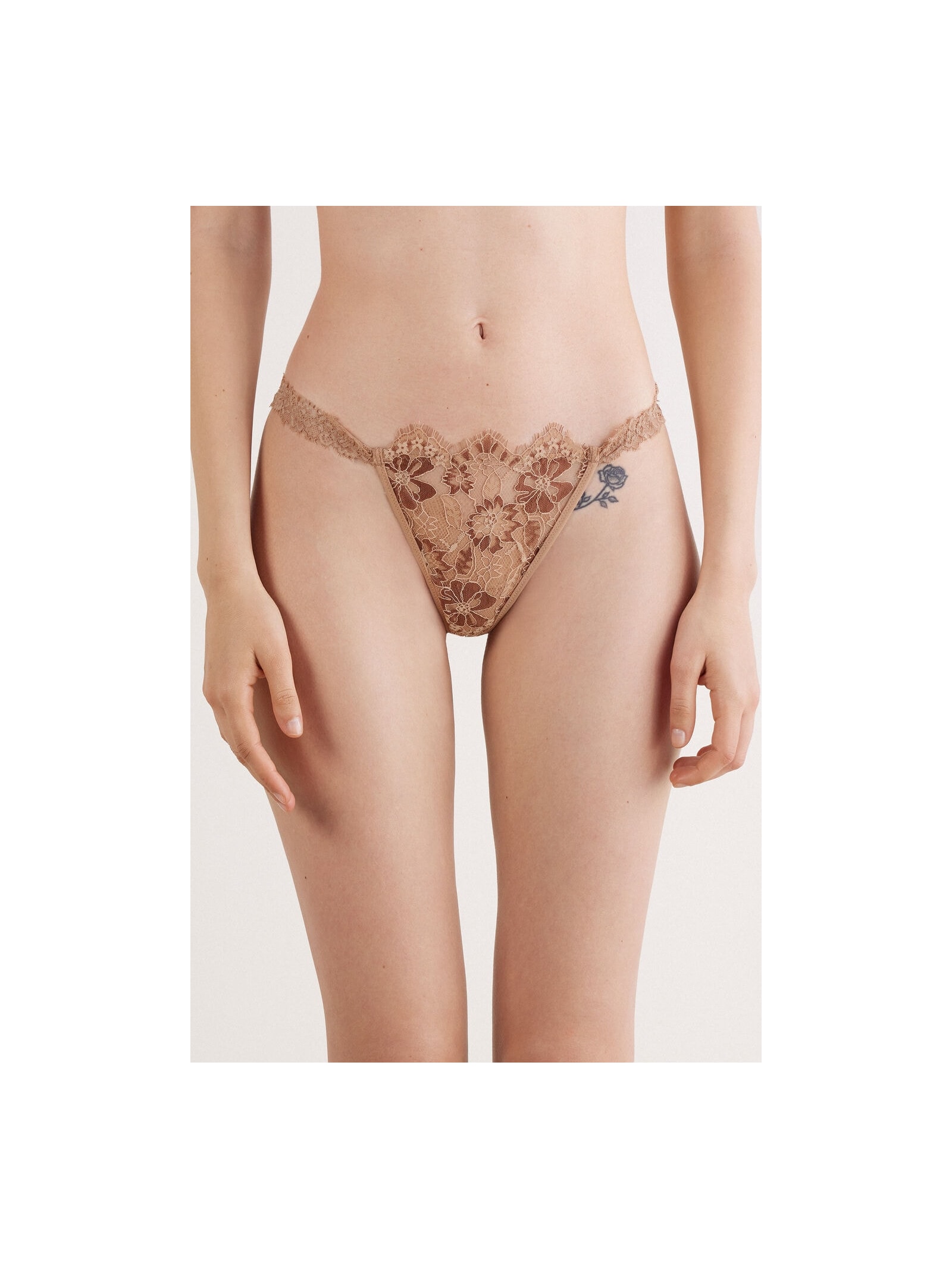 Calcinha Fio Dental Summer Glow Bege Intimissimi