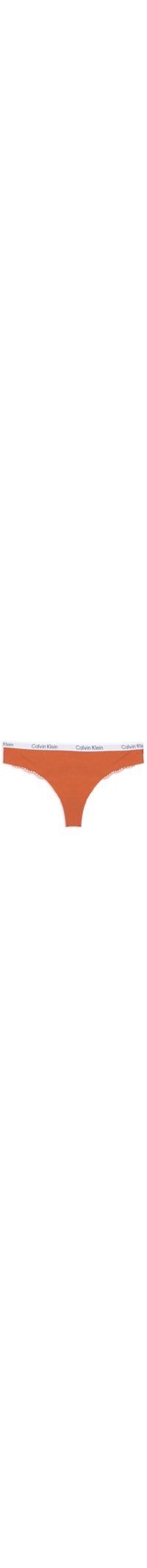 Calcinha Fio Dental Tailored Micro Lace - Laranja