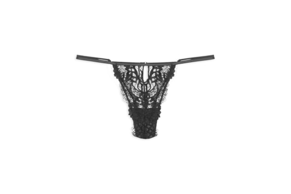 Calcinha Fio Renda Chloe - Preto