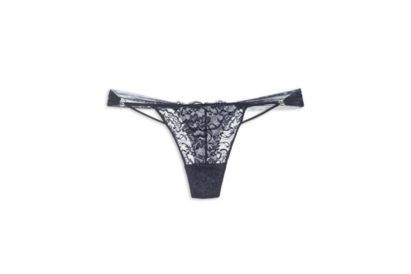 Calcinha Fio Renda Oliva - Azul