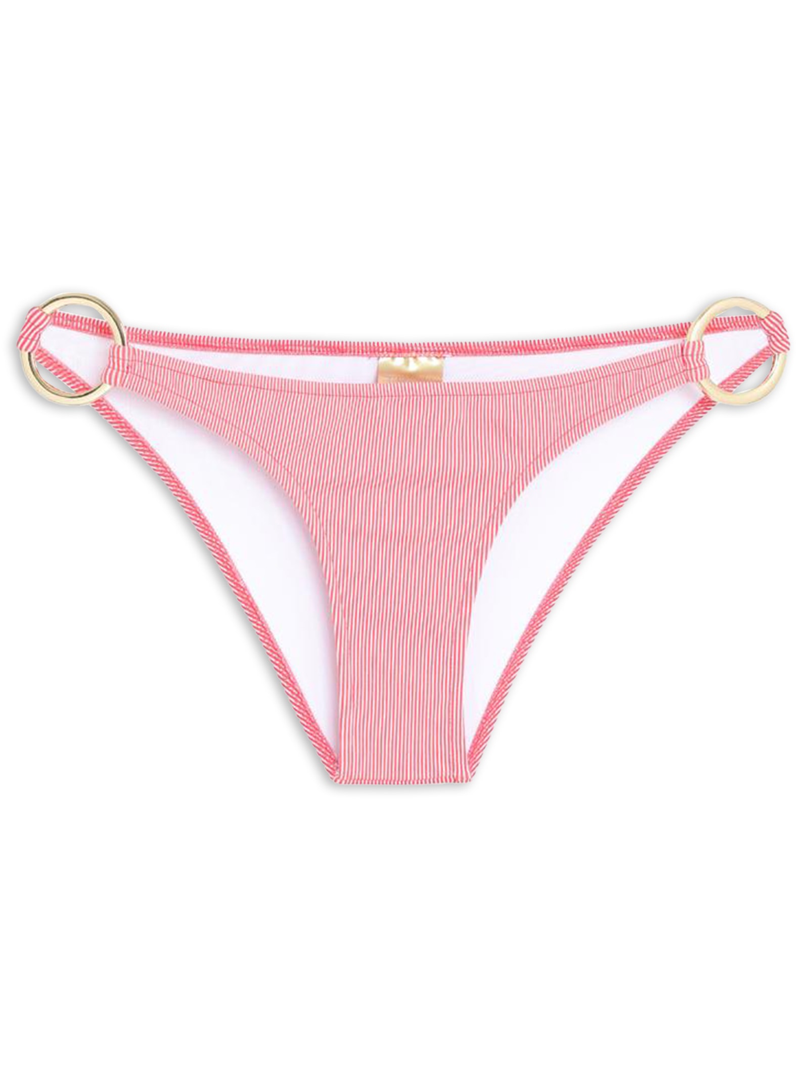 Calcinha Fixa Argola Vermelho Triya