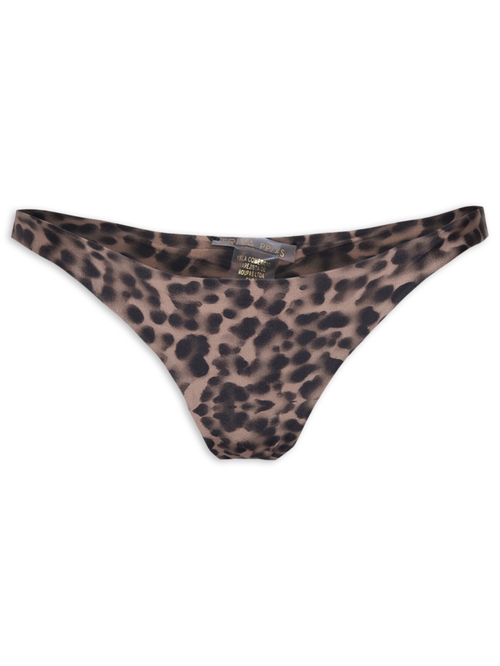 Calcinha Fixas Up Animal Print Triya