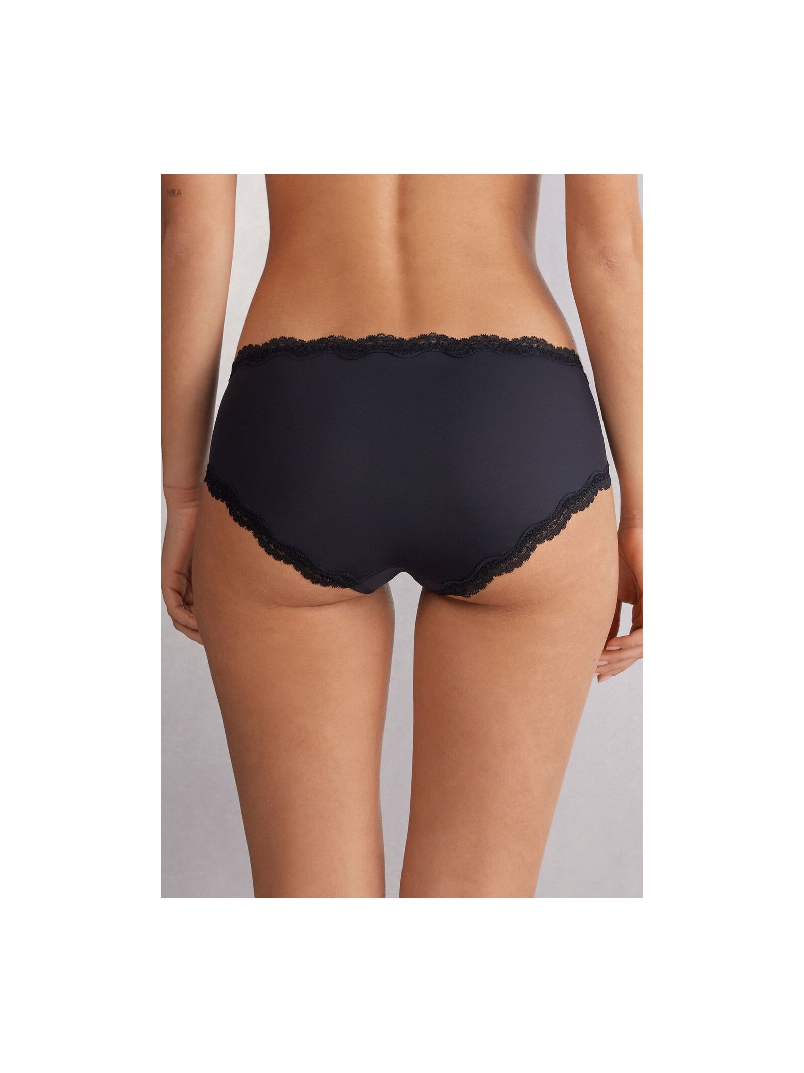Calcinha Frou Frou Romance Preto Intimissimi