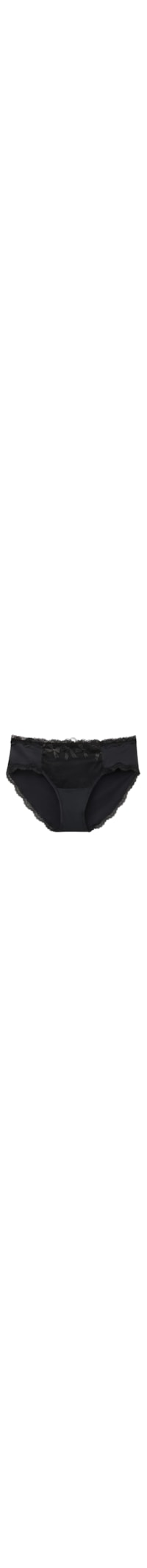 Calcinha Frou Frou Romance - Preto