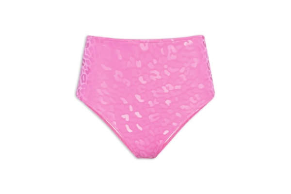 Calcinha Hot Pant Carnaval Animal Print - Rosa