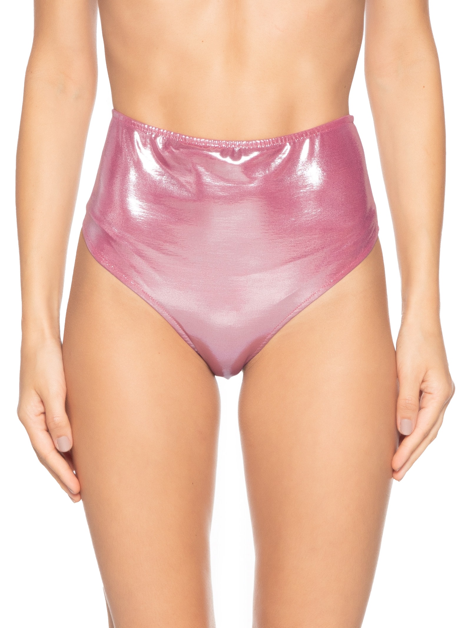 Calcinha Hot Pant Carnaval Metalizada Rosa Market 33