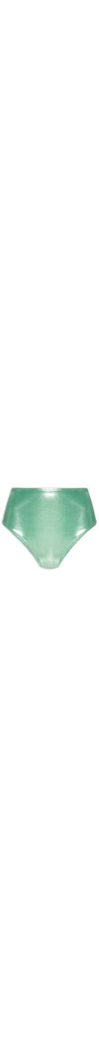 Calcinha Hot Pant Carnaval Metalizada - Verde