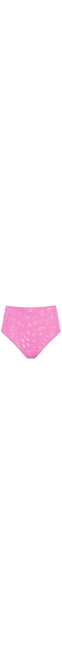 Calcinha Hot Pants Carnaval Animal Print - Rosa