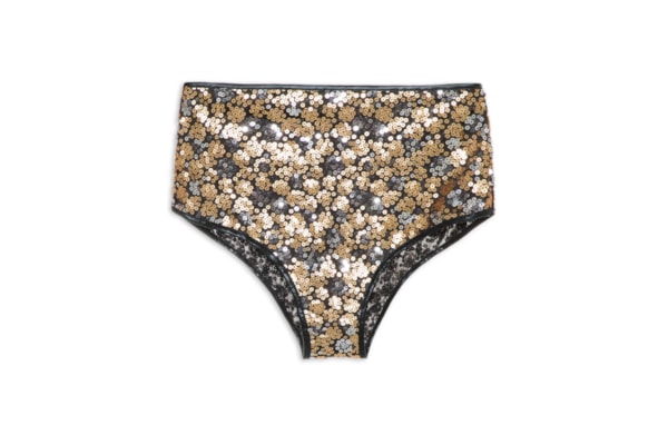 Calcinha Hot Pants Carnaval - Dourado