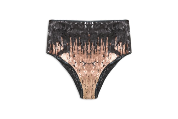 Calcinha Hot Pants Carnaval - Dourado