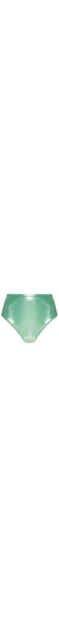 Calcinha Hot Pants Carnaval Metalizada - Verde