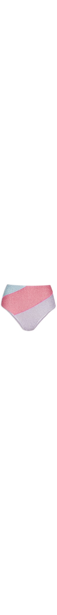 Calcinha Hot Pants Carnaval Tricolor - Rosa