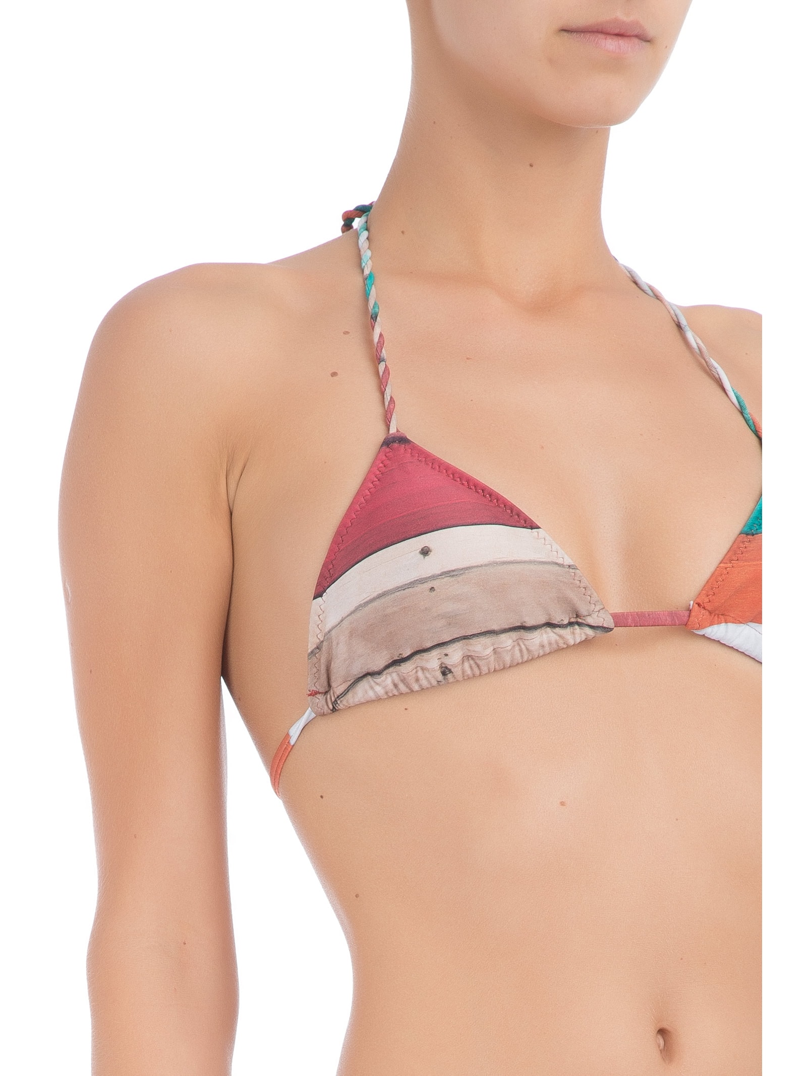 Calcinha Lacinho Barcos Vermelho Água De Coco