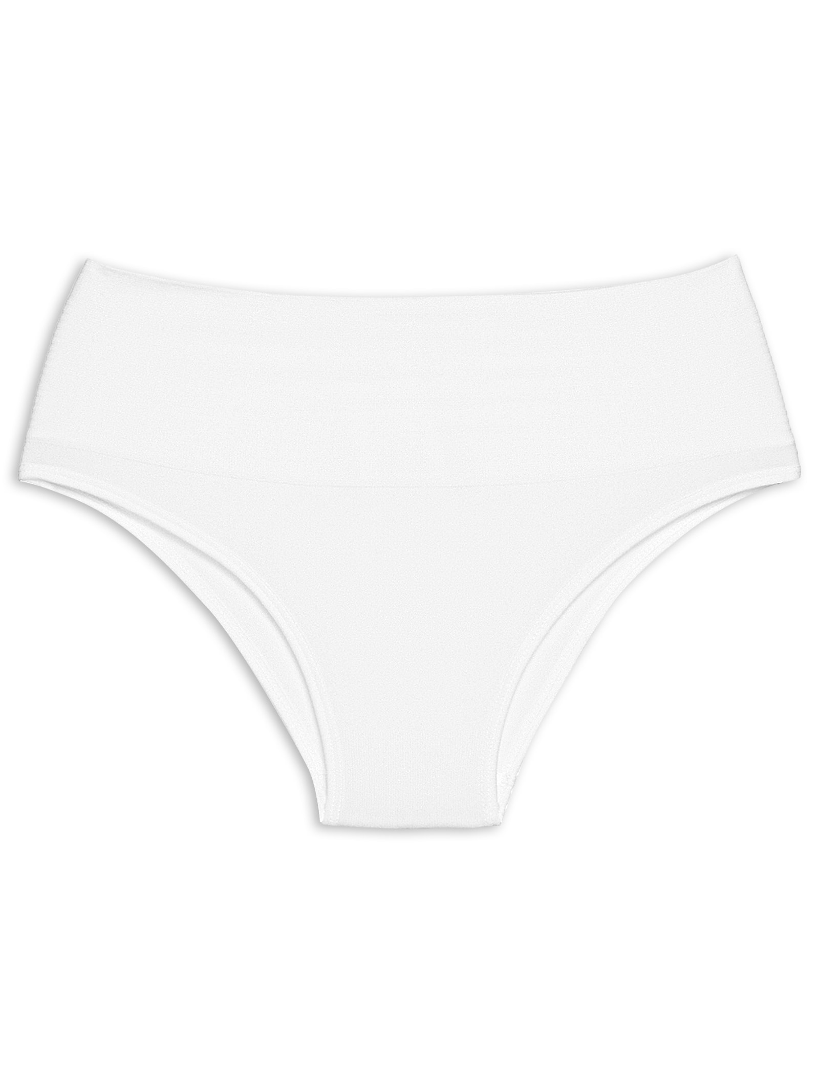 Calcinha Larga Branco Basiq