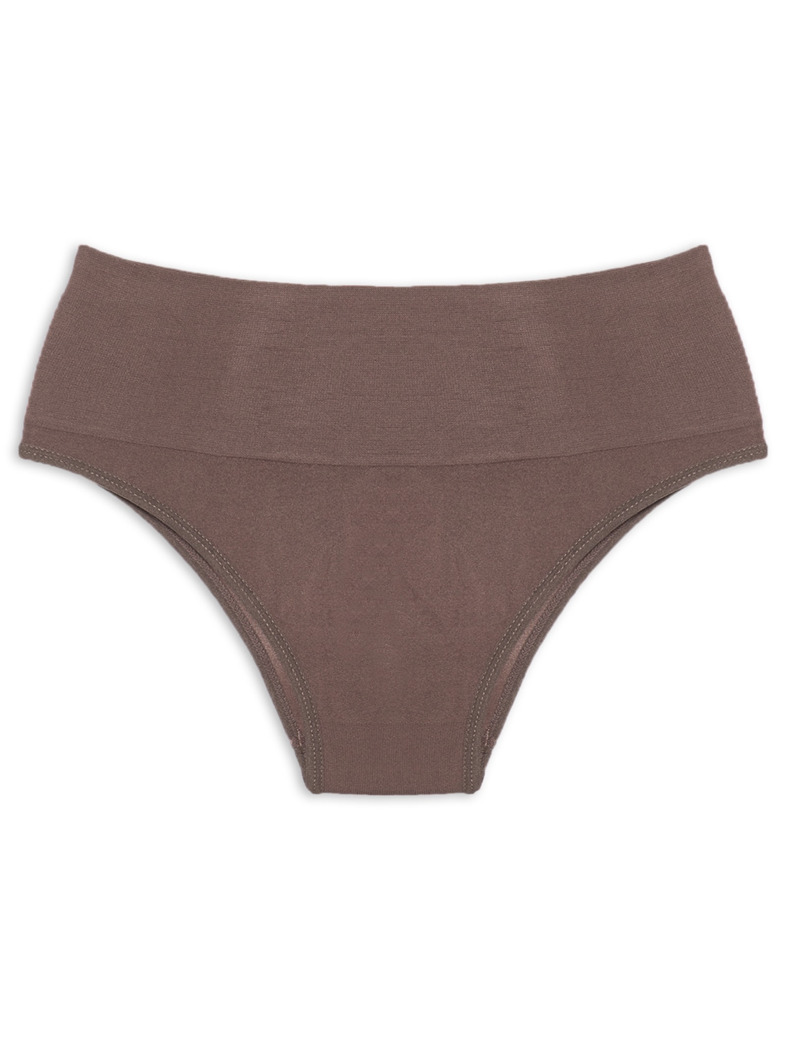 Calcinha Larga Marrom Basiq