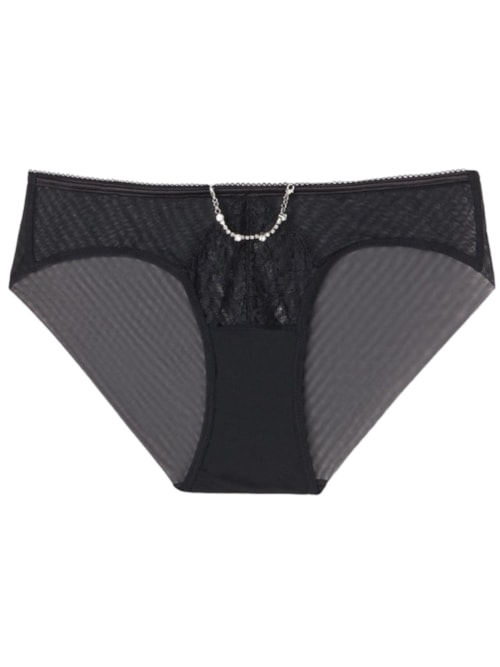 Calcinha Living In Luxe - Preto