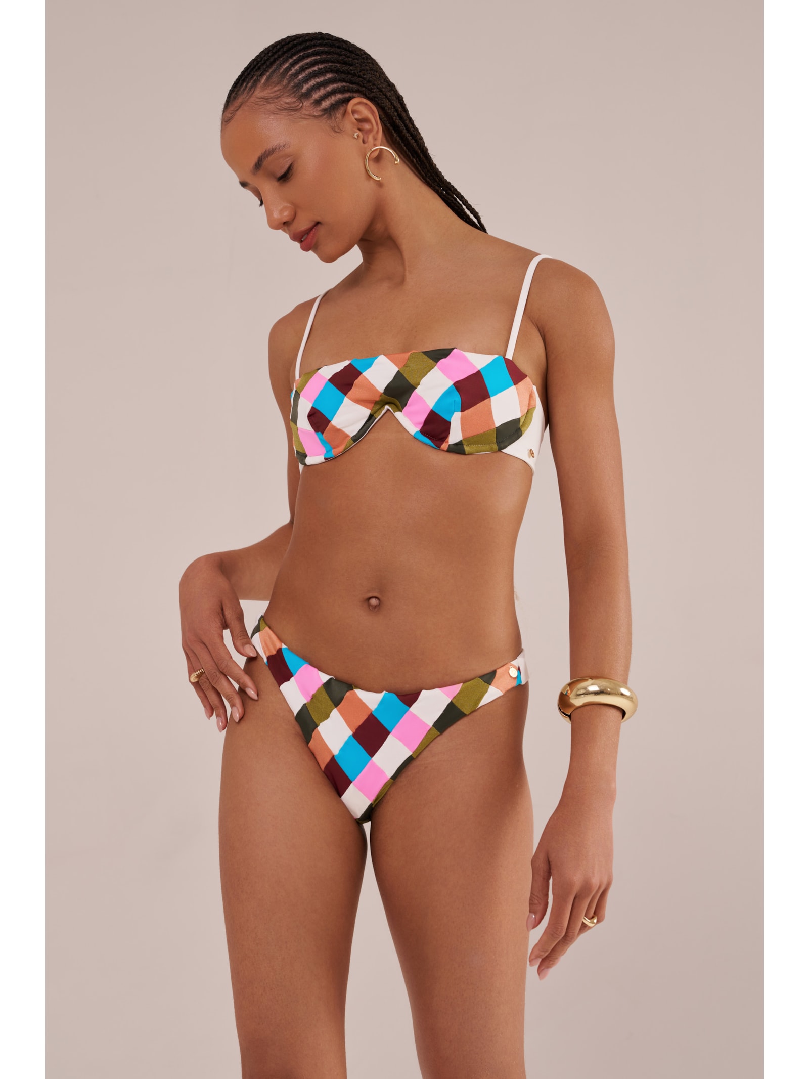 calcinha mia patchwork Suntime