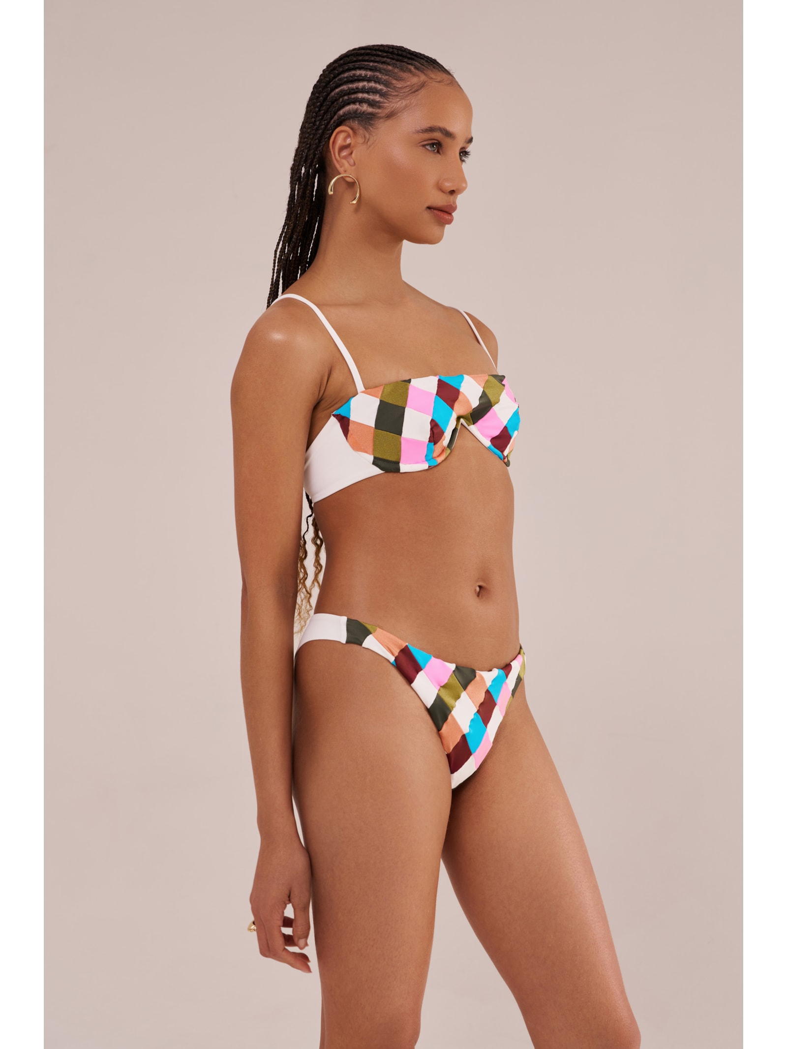 calcinha mia patchwork Suntime