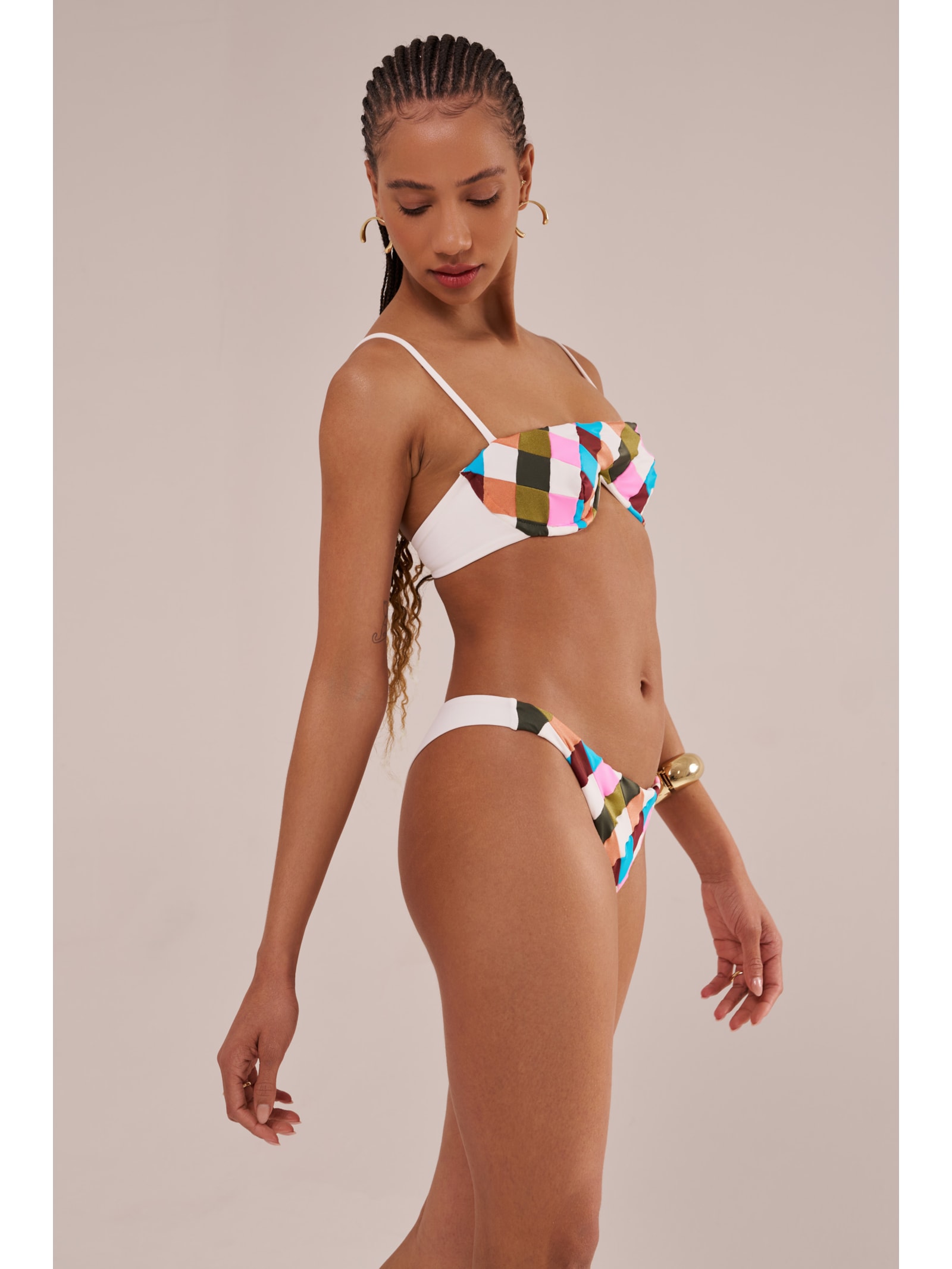 calcinha mia patchwork Suntime