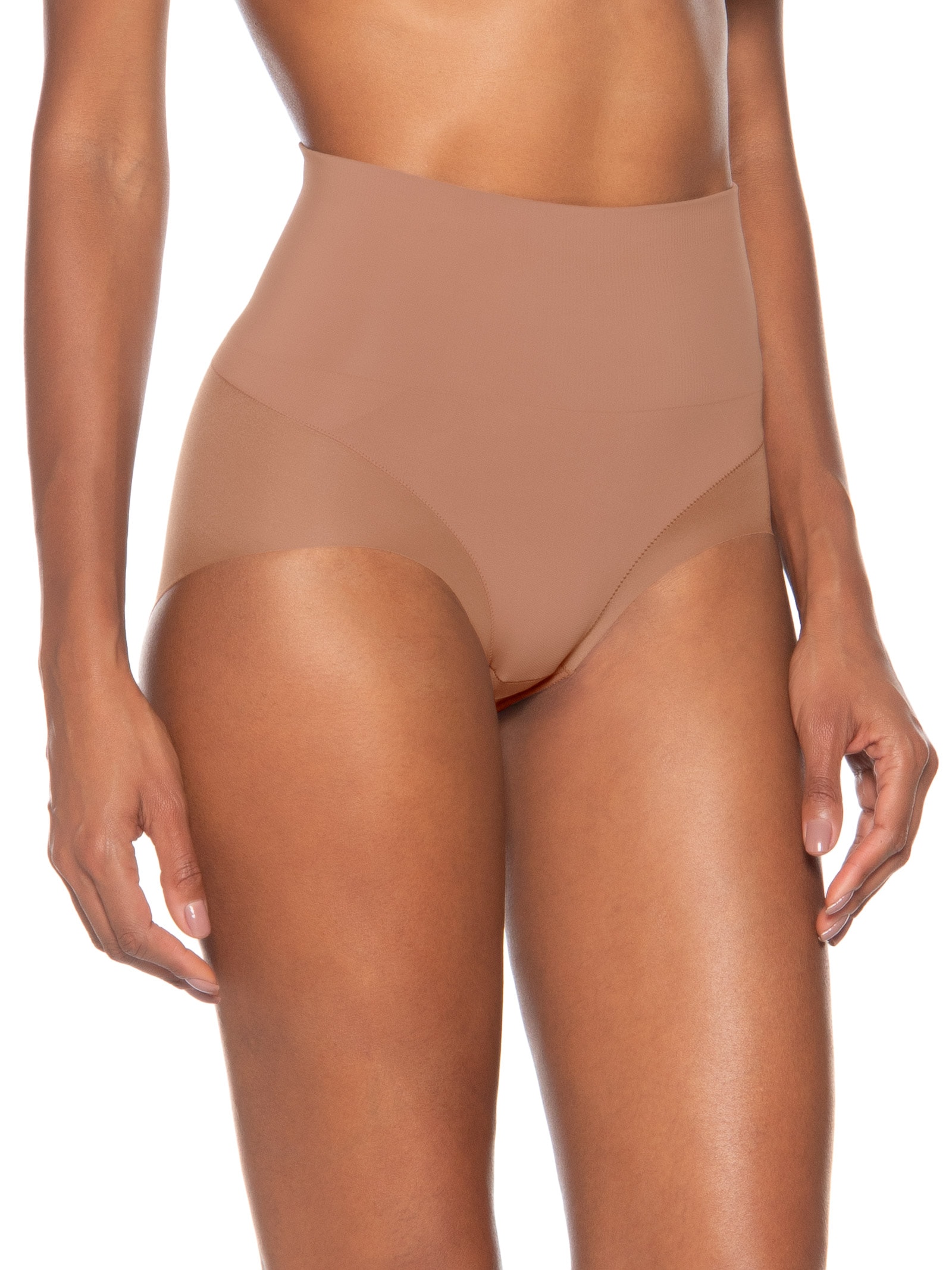 Calcinha Modeladora Fit Shape Marrom Hope