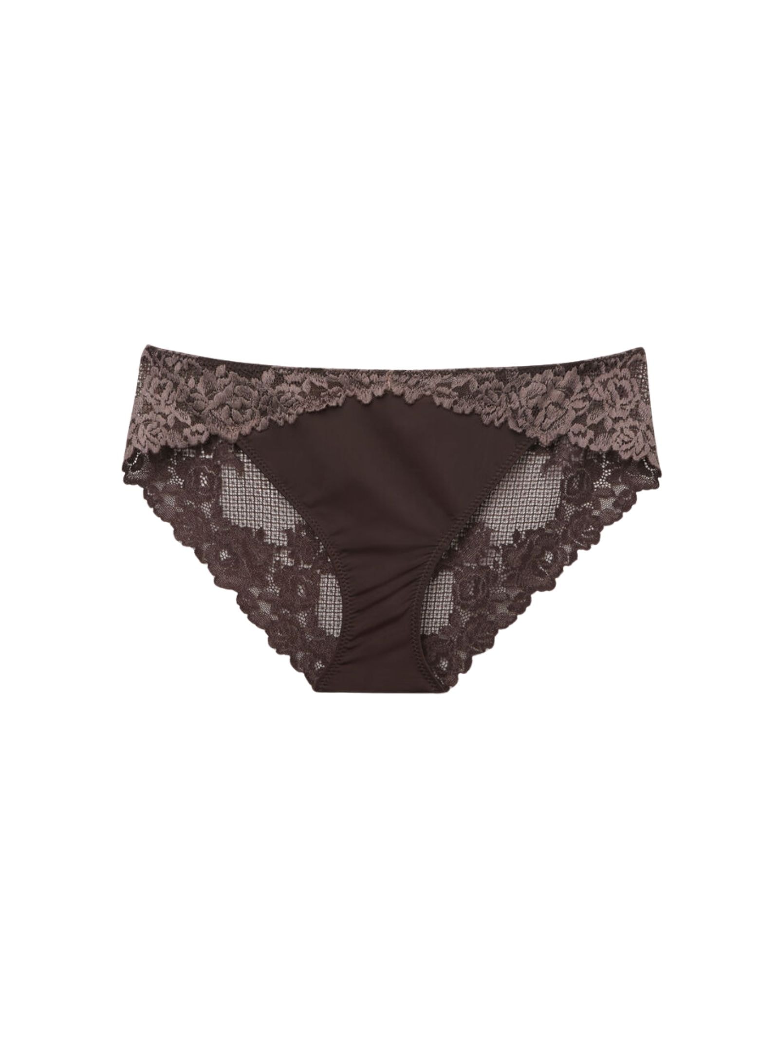 Calcinha Pretty Flowers Marrom Intimissimi