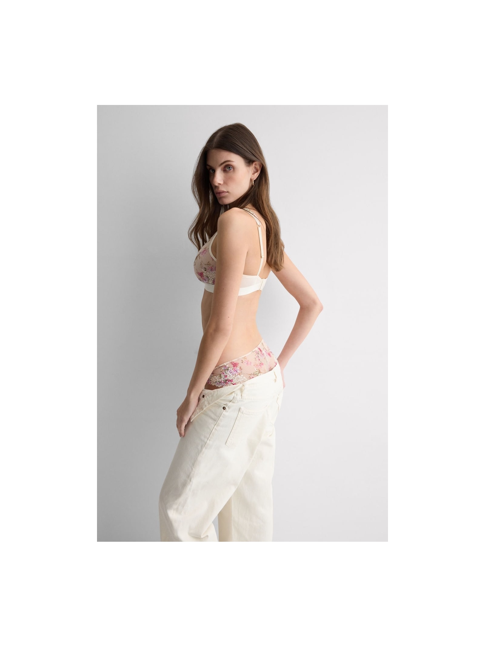 Calcinha Pretty Flowers Rosa Intimissimi