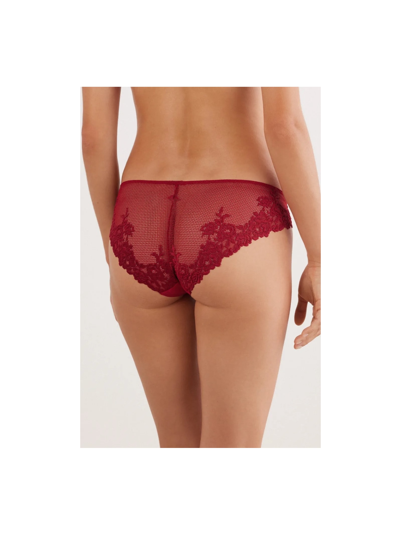 Calcinha Pretty Flowers Vermelho Intimissimi