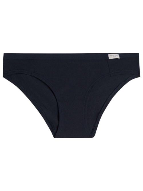 Calcinha Reta Em Algodao Natural – Azul