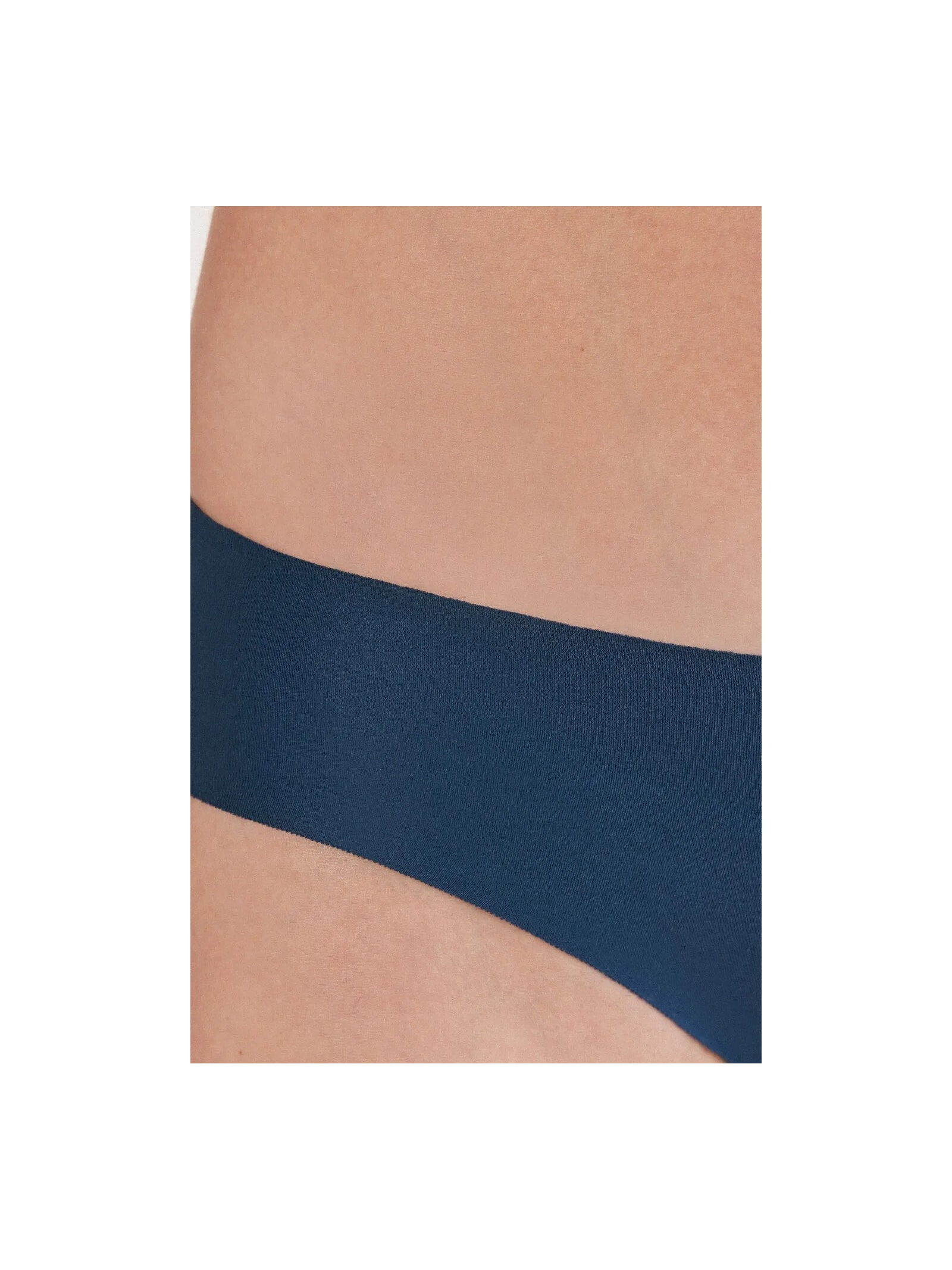 Calcinha Sem Costuras Em Algodão Supima Azul Intimissimi