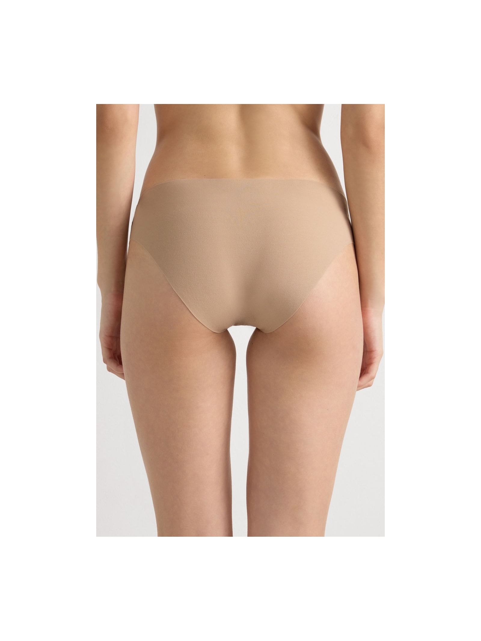Calcinha Sem Costuras Em Algodão Supima Bege Intimissimi
