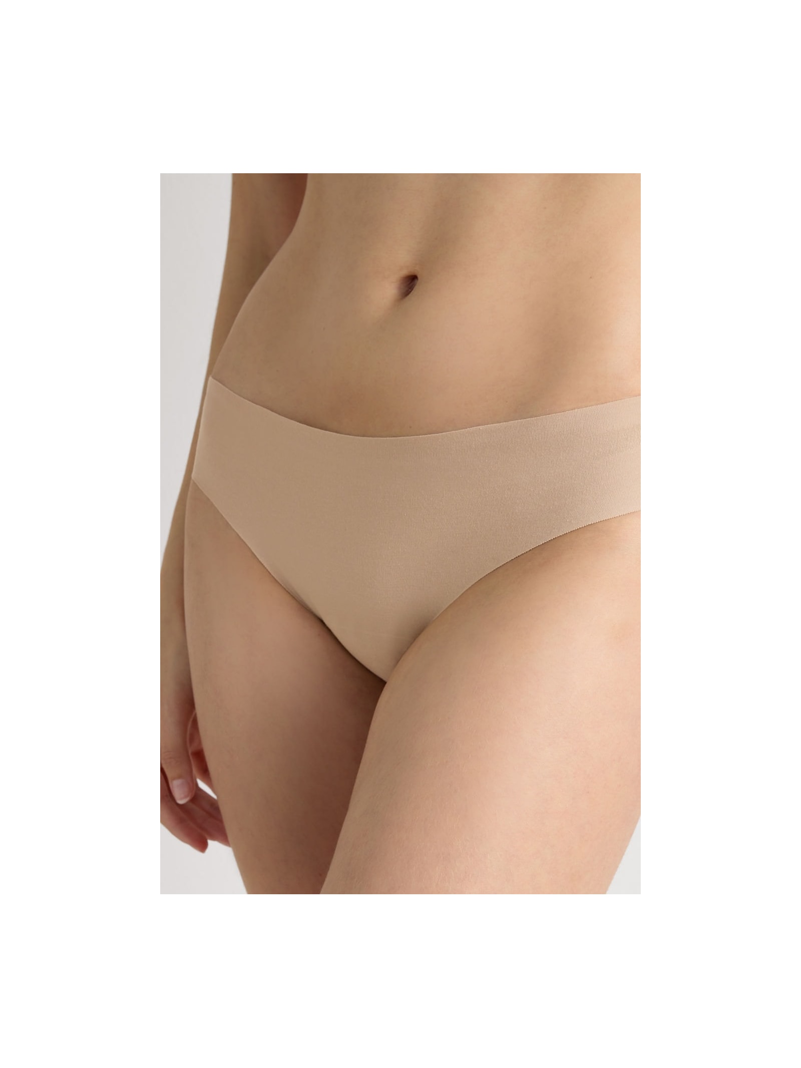 Calcinha Sem Costuras Em Algodão Supima Bege Intimissimi