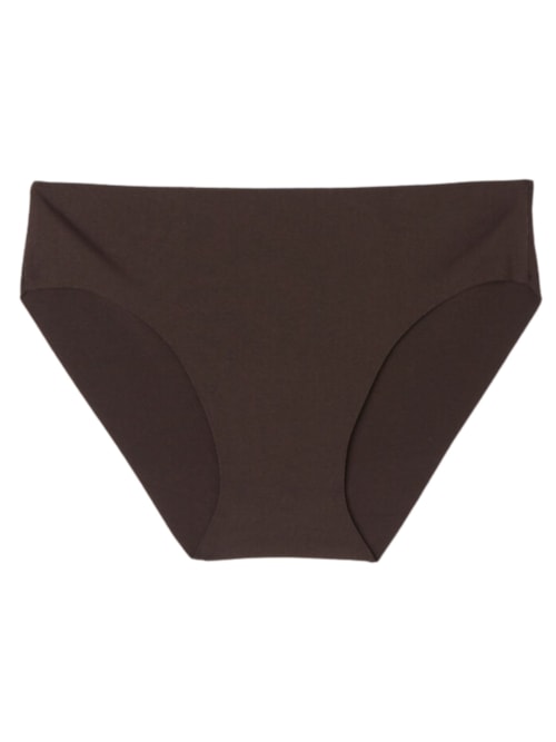Calcinha Sem Costuras Em Algodão Supima – Marrom