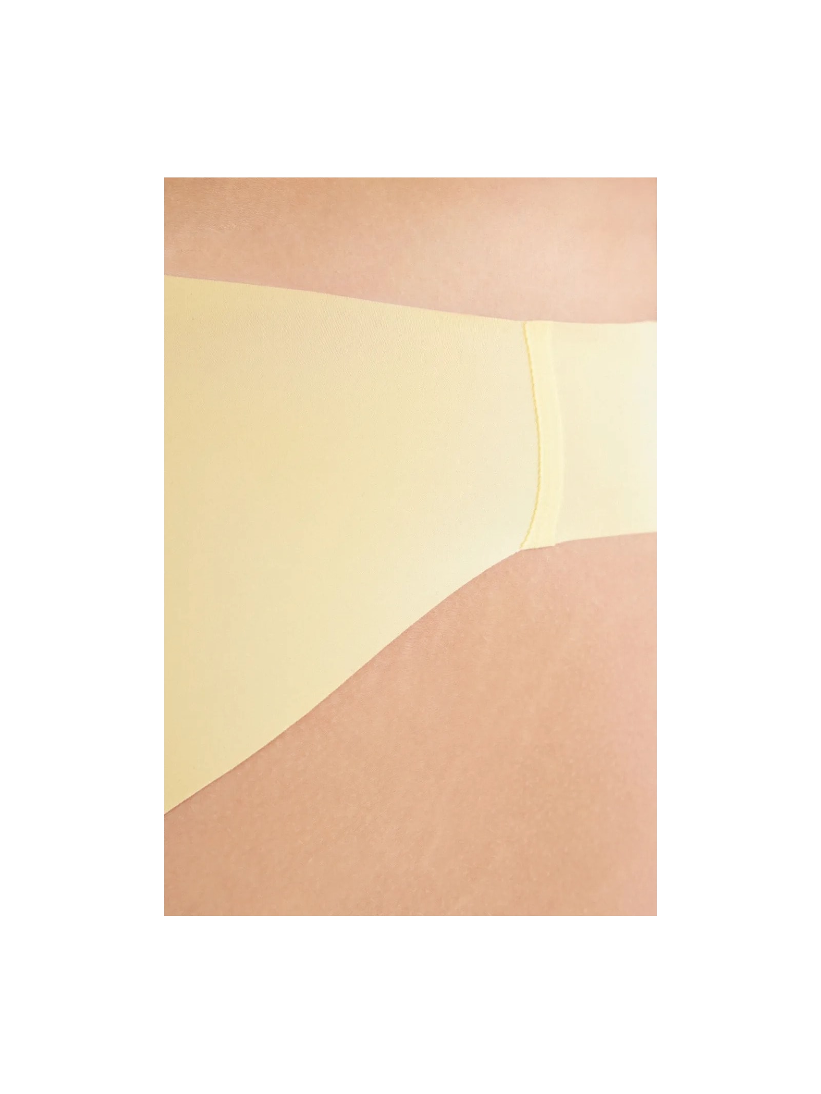 Calcinha Sem Costuras Em Microfibra Amarelo Intimissimi