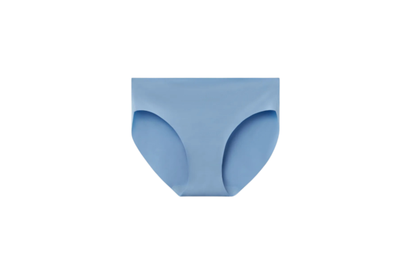 Calcinha Sem Costuras Em Microfibra - Azul