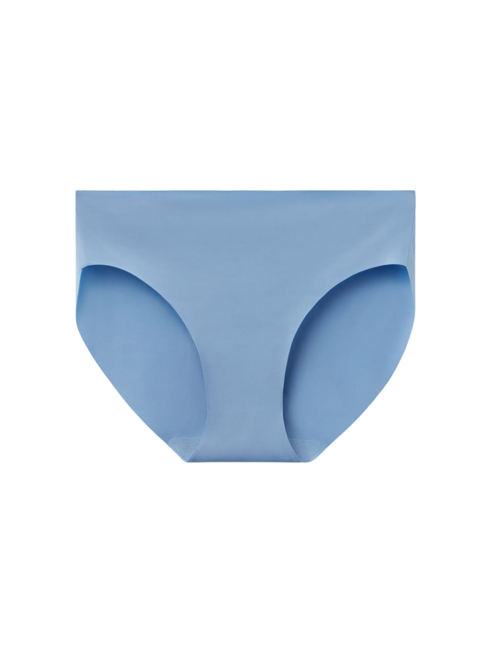 Calcinha Sem Costuras Em Microfibra Azul Intimissimi