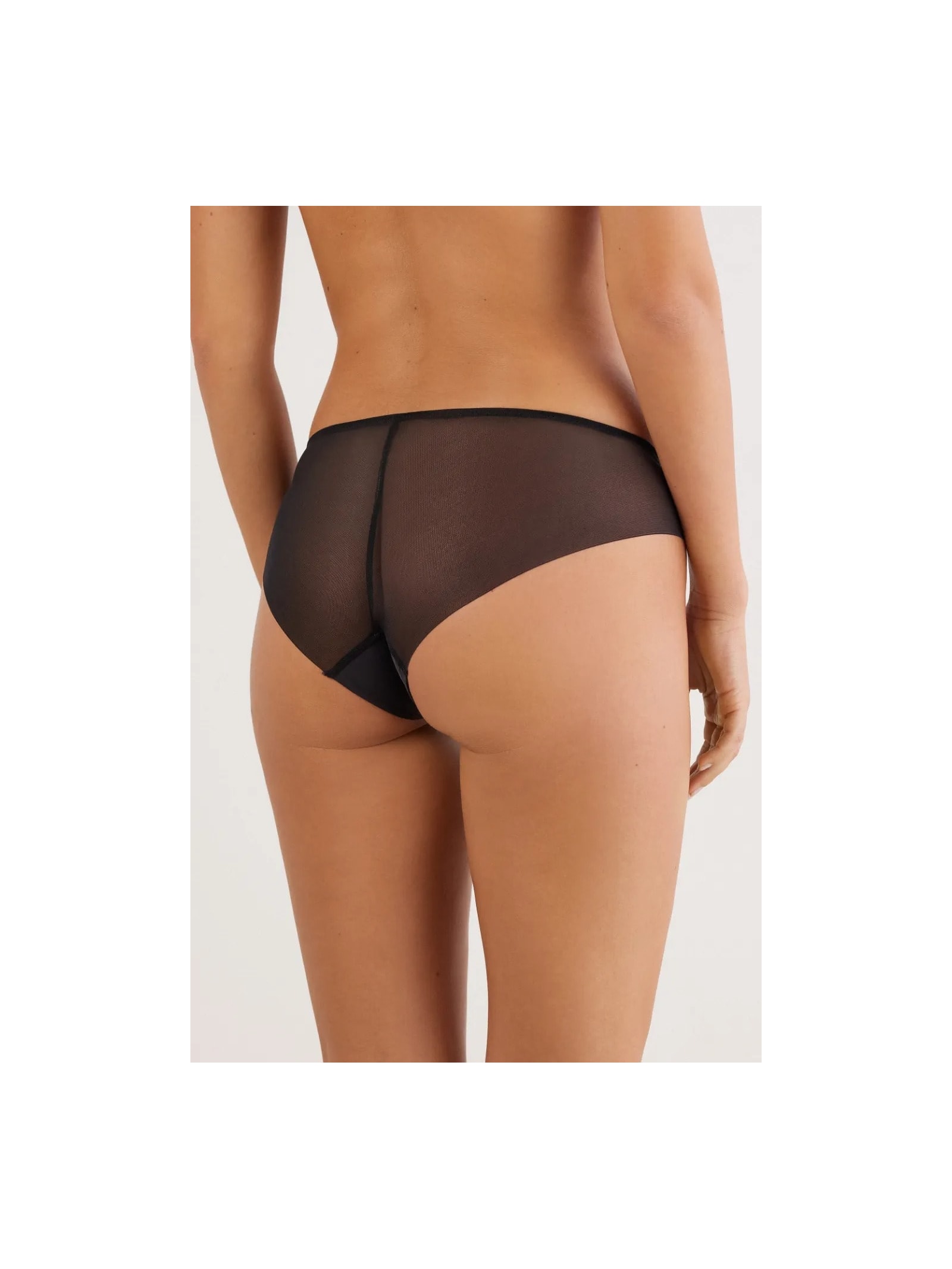 Calcinha Sheer Glamour Preto Intimissimi