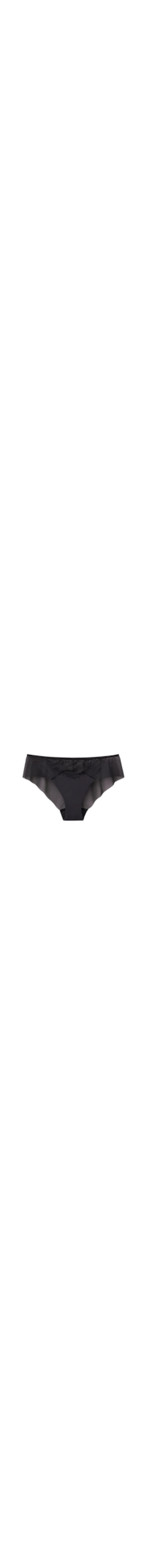 Calcinha Sheer Glamour - Preto