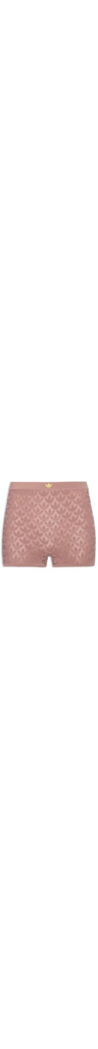 Calcinha Short Pant Microterrot Monogram Hi Rise - Bege