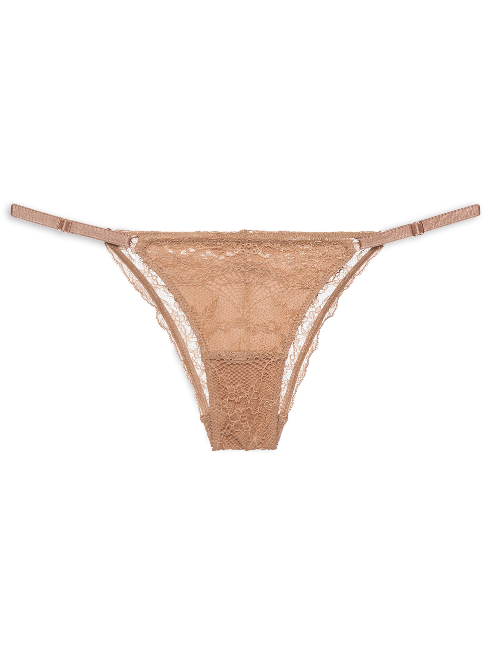 Calcinha String Bege Valisere