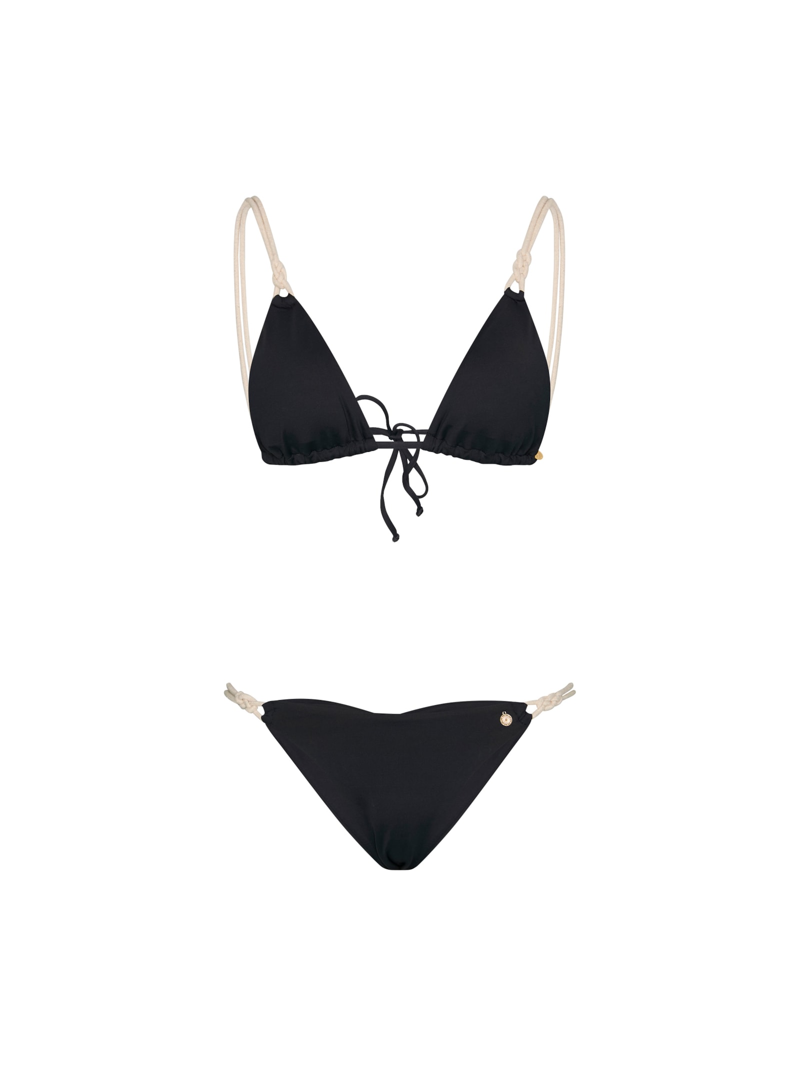 calcinha string cordel preto Suntime