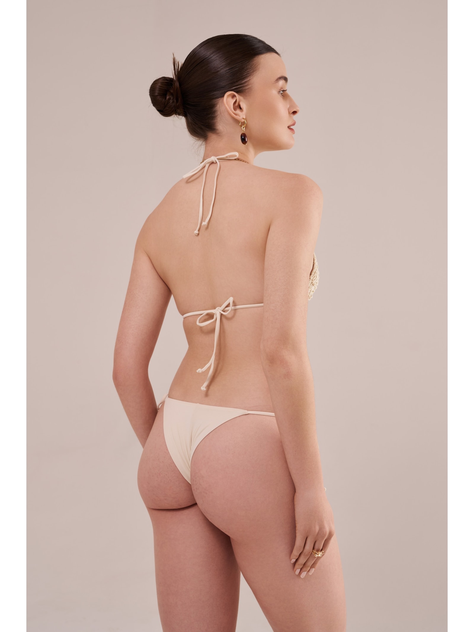 calcinha string crochê pesca Suntime