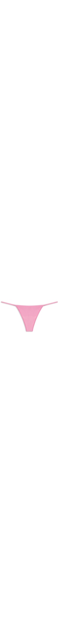 Calcinha String Fio Dental Em Microfibra - Rosa
