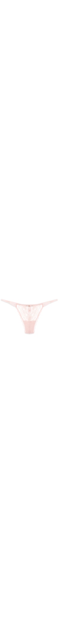 Calcinha String Fio Dental Em Renda - Rosa