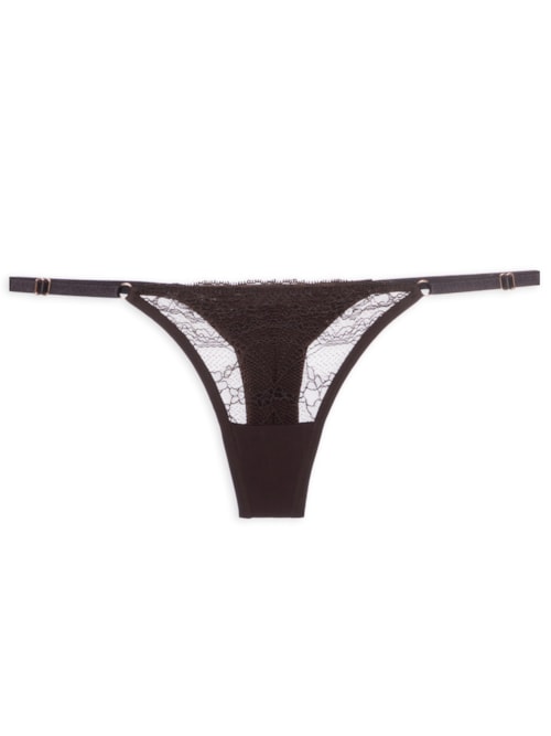 Calcinha String Fio – Marrom