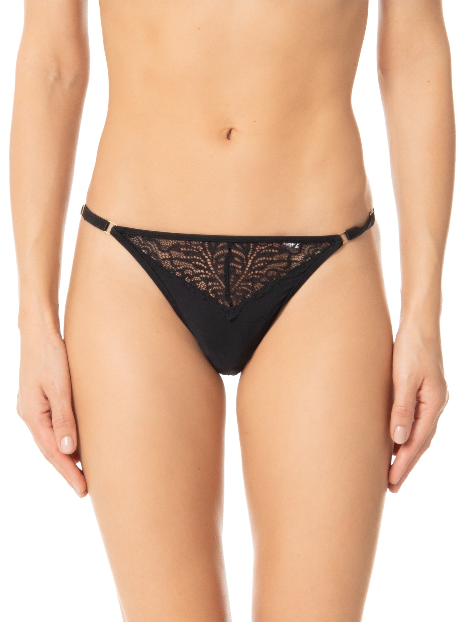  Calcinha String Fio Preto Valisere
