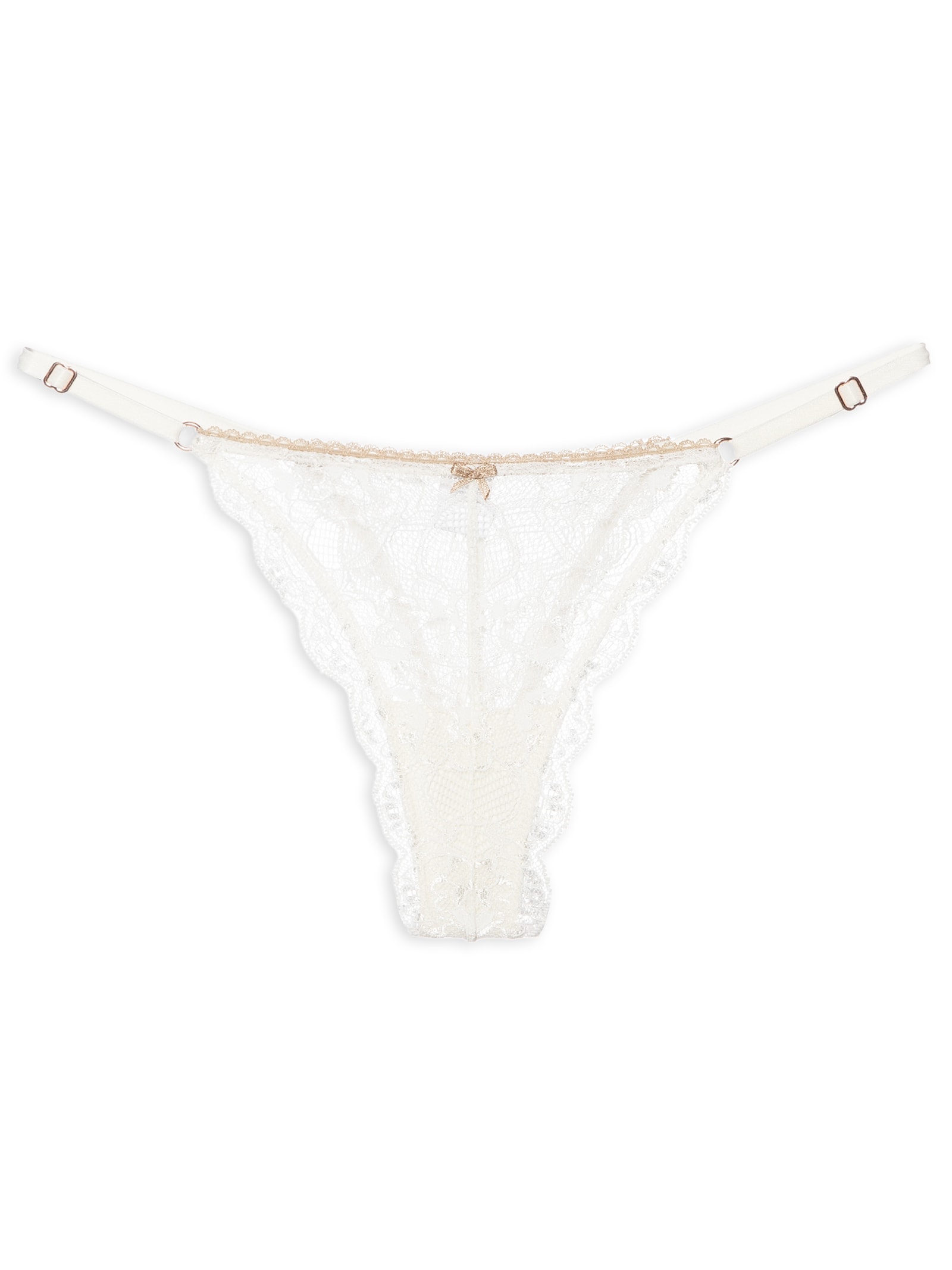 Calcinha String Fio True Romance Branco Valisere