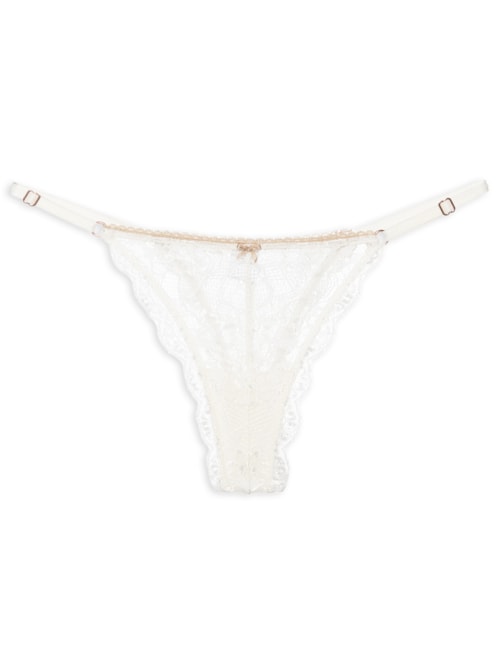 Calcinha String Fio True Romance – Branco